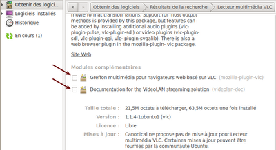 Logithèque Ubuntu - Fiche logiciel VLC